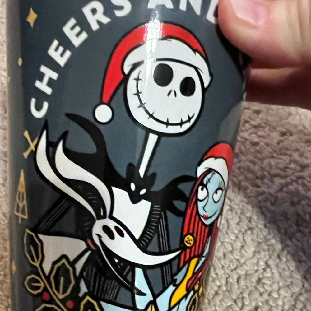 Disney Nightmare before Christmas White Ceramic Mug Base